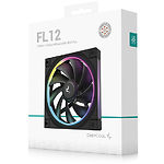 Изображение Вентилятор 120мм Deepcool FL12 ARGB Black (R-FL12-BKAPN1-G) FDB, 500-2150 RPM±10% Фото Вентилятор 120мм Deepcool FL12 ARGB Black (R-FL12-BKAPN1-G) FDB, 500-2150 RPM±10%