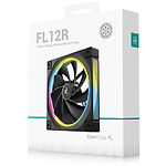 Изображение Вентилятор 120мм Deepcool FL12R ARGB Black (R-FL12R-BKAPN1-G) реверсний, FDB, 500-2150 RPM±10% Фото Вентилятор 120мм Deepcool FL12R ARGB Black (R-FL12R-BKAPN1-G) реверсний, FDB, 500-2150 RPM±10%