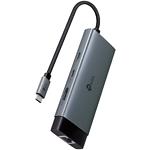Концентратор HUB USB 3.0 TP-Link UH6120C USB3.0 Type-C --> HDMI+RJ-45 Lan+Type-C+2*USB3.0-A +PD 100W - фото