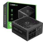 Фото Блок питания GAMEMAX GM-1050 Modular, Black, 80+Silver, 1050W, полностью модульный, 14см. вент
