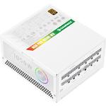 Зображення Блок живлення GAMEMAX RGB PRO 1050G WH, ATX3.1 & PCIe5.1,1050W, модульний,80+Gold, RGB smart fan 140 #9 Фото Блок живлення GAMEMAX RGB PRO 1050G WH, ATX3.1 & PCIe5.1,1050W, модульний,80+Gold, RGB smart fan 140 #9
