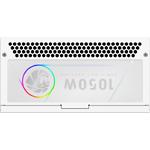 Изображение Блок питания GAMEMAX RGB 1050G WH, 1050W, модульный, 80+Gold, RGB smart fan 140 #9 Фото Блок питания GAMEMAX RGB 1050G WH, 1050W, модульный, 80+Gold, RGB smart fan 140 #9