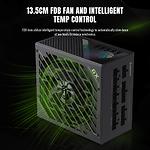 Фото Блок питания GAMEMAX GX PRO 1250G, ATX3.1 & PCIe5.1, 1250W, модульный, 80+Gold, fan 135мм #3