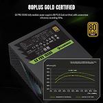 Фото Блок питания GAMEMAX GX PRO 1050G, ATX3.1 & PCIe5.1, 1050W, модульный, 80+Gold, fan 135мм #4