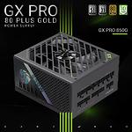 Изображение Блок питания GAMEMAX GX PRO 850G, ATX3.1 & PCIe5.1, 850W, модульный, 80+Gold, fan 135мм #2 Фото Блок питания GAMEMAX GX PRO 850G, ATX3.1 & PCIe5.1, 850W, модульный, 80+Gold, fan 135мм #2