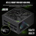 Фото Блок питания GAMEMAX GX PRO 750G, ATX3.1 & PCIe5.1, 750W, модульный, 80+Gold, fan 135мм #5