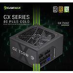 Фото Блок питания GAMEMAX GX 750GF, 750W, Ultra Silent 120мм. вент, 80+Gold, Модульный #12