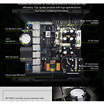 Фото Блок питания GAMEMAX GX 750GF, 750W, Ultra Silent 120мм. вент, 80+Gold, Модульный #13