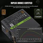 Фото Блок питания GAMEMAX GP 850B, 850W, Ultra Silent 140мм. вент, 80+Bronze #3