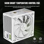Изображение Блок питания GAMEMAX GP 850B WH, 850W, Ultra Silent 140мм. вент, 80+Bronze #2 Фото Блок питания GAMEMAX GP 850B WH, 850W, Ultra Silent 140мм. вент, 80+Bronze #2