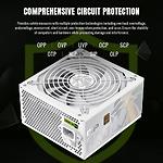 Изображение Блок питания GAMEMAX GP 850B WH, 850W, Ultra Silent 140мм. вент, 80+Bronze #4 Фото Блок питания GAMEMAX GP 850B WH, 850W, Ultra Silent 140мм. вент, 80+Bronze #4