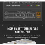 Изображение Блок питания GAMEMAX GP 850B WH, 850W, Ultra Silent 140мм. вент, 80+Bronze #14 Фото Блок питания GAMEMAX GP 850B WH, 850W, Ultra Silent 140мм. вент, 80+Bronze #14