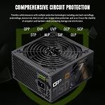 Фото Блок питания GAMEMAX GP 750B, 750W, Ultra Silent 140мм. вент, 80+Bronze #4