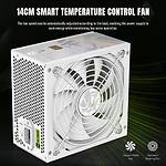 Изображение Блок питания GAMEMAX GP 750B WH, 750W, Ultra Silent 140мм. вент, 80+Bronze #2 Фото Блок питания GAMEMAX GP 750B WH, 750W, Ultra Silent 140мм. вент, 80+Bronze #2
