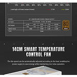 Изображение Блок питания GAMEMAX GP 750B WH, 750W, Ultra Silent 140мм. вент, 80+Bronze #14 Фото Блок питания GAMEMAX GP 750B WH, 750W, Ultra Silent 140мм. вент, 80+Bronze #14