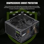 Фото Блок питания GAMEMAX GP 650B, 650W, Ultra Silent 140мм. вент, 80+Bronze #4