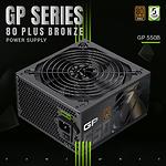 Изображение Блок питания GAMEMAX GP 550B, 550W, Ultra Silent 140мм. вент, 80+Bronze #1 Фото Блок питания GAMEMAX GP 550B, 550W, Ultra Silent 140мм. вент, 80+Bronze #1