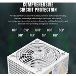 Фото Блок питания GAMEMAX GP 550B WH, 550W, Ultra Silent 140мм. вент, 80+Bronze #14