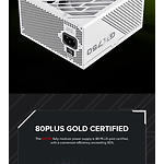 Фото Блок питания GAMEMAX GX-750 PRO WH ATX3.1PCIe5.1, 750W, 135мм. вент, 80+Gold, Fully modular #14