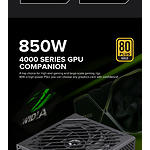Фото Блок питания GAMEMAX GX-850 PRO BK ATX3.1PCIe5.1, 850W, 135мм. вент, 80+Gold, Fully modular #12