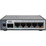 Изображение Маршрутизатор Mikrotik hEX S v.2025 (E60iUGS) Фото Маршрутизатор Mikrotik hEX S v.2025 (E60iUGS)
