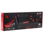 Фото Клавиатура A4tech Bloody S525N Fire Black механическая игровая, BLMS Red Switch, RGB, USB #5