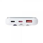 Изображение Внешний аккумулятор Power Bank RivaCase RIVAPOWER VA2211, 10000mAh, QC/PD, 22.5W, White #6 Фото Внешний аккумулятор Power Bank RivaCase RIVAPOWER VA2211, 10000mAh, QC/PD, 22.5W, White #6