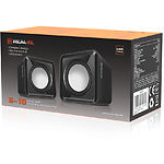 Изображение Акустическая система REAL-EL S-10 black (EL121100020), 2*2W speaker, mini-jack 3,5/USB #1 Фото Акустическая система REAL-EL S-10 black (EL121100020), 2*2W speaker, mini-jack 3,5/USB #1