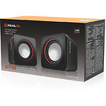 Изображение Акустическая система REAL-EL S-13 black (EL121100021), 2*2,5W speaker, mini-jack 3,5/USB #2 Фото Акустическая система REAL-EL S-13 black (EL121100021), 2*2,5W speaker, mini-jack 3,5/USB #2