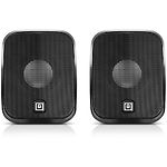 Фото Акустическая система REAL-EL S-25 black (EL121100022), 2*3W speaker, mini-jack 3,5/USB #7