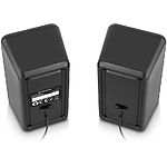 Изображение Акустическая система REAL-EL S-130 black (EL121100018), 2*5W speaker, mini-jack 3,5/USB, RGB #2 Фото Акустическая система REAL-EL S-130 black (EL121100018), 2*5W speaker, mini-jack 3,5/USB, RGB #2