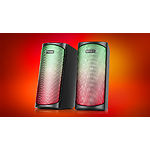 Изображение Акустическая система REAL-EL S-135 black (EL121100019), 2*5W speaker, mini-jack 3,5/USB, RGB #1 Фото Акустическая система REAL-EL S-135 black (EL121100019), 2*5W speaker, mini-jack 3,5/USB, RGB #1