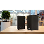 Изображение Акустическая система REAL-EL S-202 black (EL121200019), 2*3W speaker, mini-jack 3,5/USB #1 Фото Акустическая система REAL-EL S-202 black (EL121200019), 2*3W speaker, mini-jack 3,5/USB #1