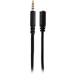 Фото Кабель HATOR Hypergang (ACC-213) 1.5м, Black, 3.5мм Аудио 4pin джек/4pin розетка, удлинитель