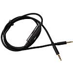 Фото Кабель HATOR Hypergang (ACC-201) 1.5м, Black, 3.5мм Аудио 4pin джек/4pin джек, с пультом, AUX #2