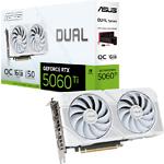 Фото Видеокарта ASUS GeForce RTX5060Ti 16GB (DUAL-RTX5060TI-O16G-WHITE)