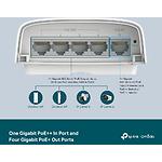 Изображение Коммутатор TP-Link SG2005P-PD, 1-port Giga вход PoE++, 4-port Giga PoE+ #5 Фото Коммутатор TP-Link SG2005P-PD, 1-port Giga вход PoE++, 4-port Giga PoE+ #5