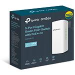 Изображение Коммутатор TP-Link SG2005P-PD, 1-port Giga вход PoE++, 4-port Giga PoE+ #7 Фото Коммутатор TP-Link SG2005P-PD, 1-port Giga вход PoE++, 4-port Giga PoE+ #7