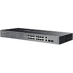 Фото Коммутатор TP-Link ES220GMP, 16-port Giga PoE+, 2-port Giga, 2-port Giga SFP #2