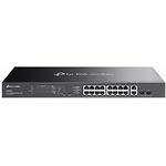 Фото Коммутатор TP-Link ES220GMP, 16-port Giga PoE+, 2-port Giga, 2-port Giga SFP
