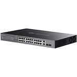 Изображение Коммутатор TP-Link ES228GMP, 24-port Giga PoE+, 2-port Giga, 2-port Giga SFP #2 Фото Коммутатор TP-Link ES228GMP, 24-port Giga PoE+, 2-port Giga, 2-port Giga SFP #2