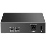 Фото Коммутатор TP-Link LS105GP, Switch, 1-port Gigabit, 4-port Gigabit PoE+ #1