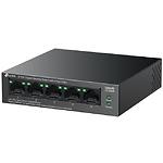 Фото Коммутатор TP-Link LS105GP, Switch, 1-port Gigabit, 4-port Gigabit PoE+ #2