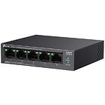 Фото Коммутатор TP-Link LS105LP, Switch, 1-port 10/100, 4-port 10/100 PoE+ #2
