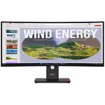 фото LENOVO 34" T34wd-40 (64AEGAT1UA) VA Curved 3440x1440,4мс,3000:1,300кд/м,120Гц,HDMI/DP,USB,USB-C,RJ45