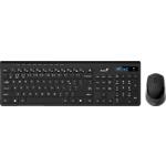 Изображение Клавиатура+мышь Genius Slimstar 8230 Bluetooth+Wireless Black UKR (31340015424) Фото Клавиатура+мышь Genius Slimstar 8230 Bluetooth+Wireless Black UKR (31340015424)