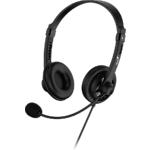 Изображение Genius HS-230U Black (31710021401) наушники с микрофоном, USB-A Фото Genius HS-230U Black (31710021401) наушники с микрофоном, USB-A