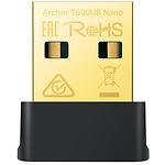 Фото Адаптер сетевой TP-Link Archer T600UB Nano, AC600 WiFi 802.11acn + Bluetooth 4.2, Dual Band, USB