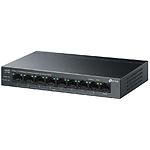 Фото Коммутатор TP-Link LS109P, Switch, 1-port 10/100, 8-port 10/100 PoE+ #2