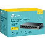 Фото Коммутатор TP-Link LS108GP, Switch, 8-port Gigabit PoE+ #5